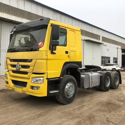 400L aluminium olietanker Sinotruk HOWO Trailer Head Tractor Truck voor de markt van Ethiopië