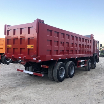 9 ton laadvermogen HOWO Sinotruk 12 wielen dumper 30 ton opheffen door vooras