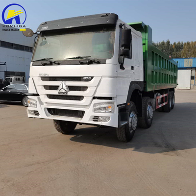 9 ton laadvermogen HOWO Sinotruk 12 wielen dumper 30 ton opheffen door vooras