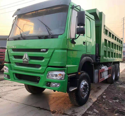 Op maat gemaakte gebruikte 371 380 420 pk Sinotruk 12-wiel dumptruck voor zware toepassingen