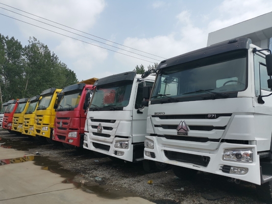 Tweedehands Sinotruk HOWO Shacman Dump Tipper voor Afrika