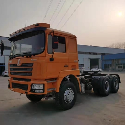21-30 ton laadvermogen 6X4 Shacman Truck Tractor Trailer Head met en motorvermogen &gt; 8L