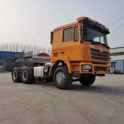 21-30 ton laadvermogen 6X4 Shacman Truck Tractor Trailer Head met en motorvermogen &gt; 8L