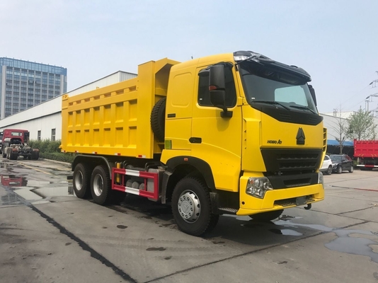 Radiële banden 420 pk 371 pk Sinotruk HOWO A7 Tipper Truck 6X4 Euro 2 emissie standaard