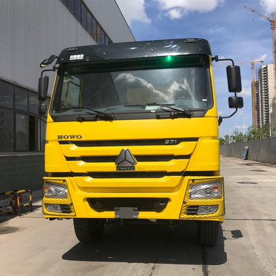 Gebruikte 371HP Sinotruk HOWO Dump Truck in Ghana 20cbm Bucket Dimension 5600X2300X1500