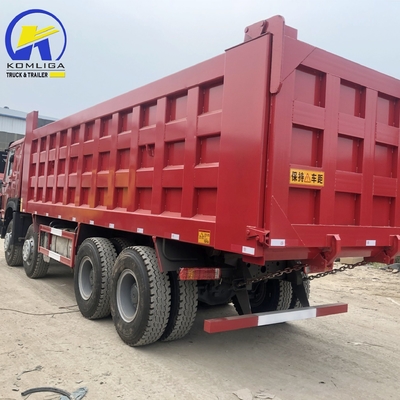 Sinotruk 8X4 Tipper Truck 40t linkshandige aandrijving voor grootschalige bouwprojecten