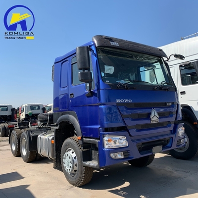 Gebruikte Sinotruk HOWO 6X4 band 10 wielen zware trekker met versnellingsbak Hw19710