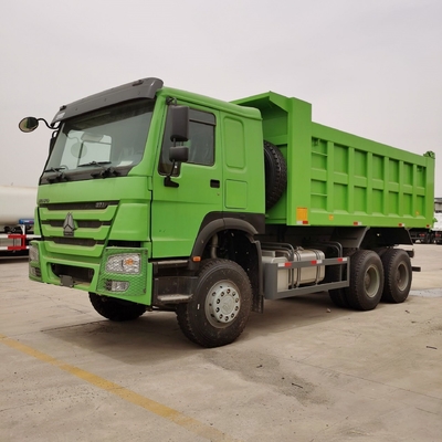371HP HOWO Tipper Truck met Ventrale Tipper Hydraulische Lifting en Wd615.47.D12.42 motor