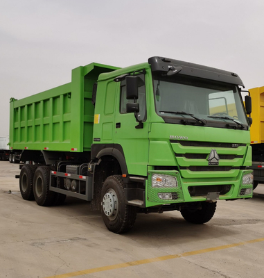 371HP HOWO Tipper Truck met Ventrale Tipper Hydraulische Lifting en Wd615.47.D12.42 motor