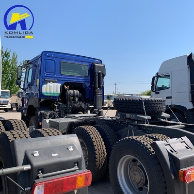 Gebruikte Sinotruk HOWO 6X4 band 10 wielen zware trekker met versnellingsbak Hw19710