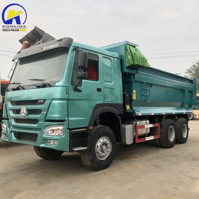 Sinotruk HOWO ZZ3257N3847A 3 wielen tweedehands dumptruck met een laadvermogen van 21-30 t