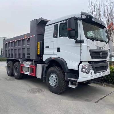 Sinotruk Tipper Truck Gebruikte site dumpers 6X4 371HP voor ≤5 zitplaatsen 25-30 ton Capaciteit