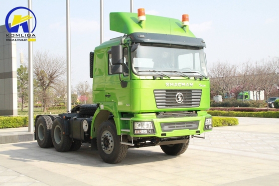 6X4 Traktor Truck Heavy Duty Trailer Truck met man 7.5 Ton Front Axle Radial Tire Design