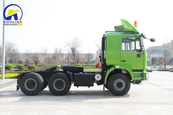 6X4 Traktor Truck Heavy Duty Trailer Truck met man 7.5 Ton Front Axle Radial Tire Design