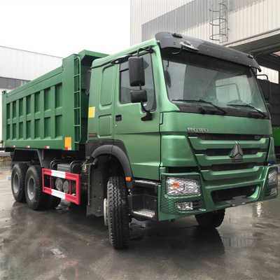 6X4 HOWO Sinotruk 371 dumper truck met Zf8118 stuursysteem en ISO-certificering