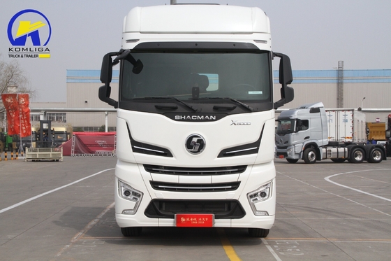 Tweedehands Shacman 4X2 6tyles Semi Trailer Tractor Truck Perfect voor landelijke markten