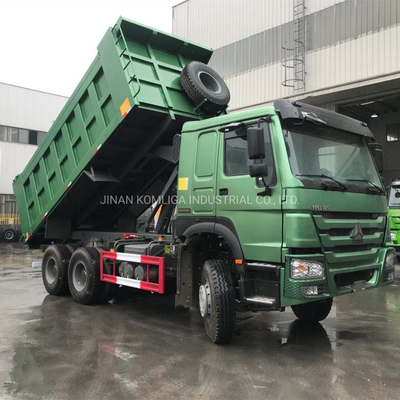 Dumptrucks Sinotruk HOWO 336HP Euro 2 Front Lifting Style Manuele Transmissie