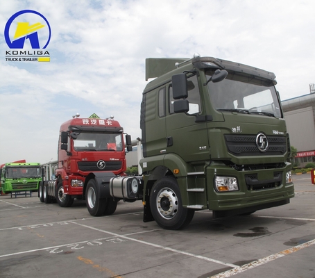 Shacman 4X2 Vooras Euro 2 Euro 3 Euro 4 Euro 5 Tractor Trailer Head Truck Radial Tire Design