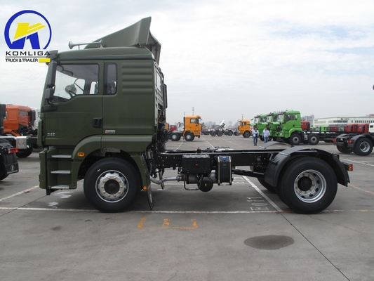 Shacman 4X2 Vooras Euro 2 Euro 3 Euro 4 Euro 5 Tractor Trailer Head Truck Radial Tire Design