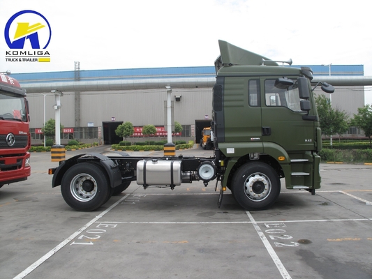 Shacman 4X2 Vooras Euro 2 Euro 3 Euro 4 Euro 5 Tractor Trailer Head Truck Radial Tire Design