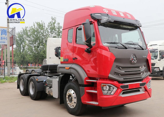 Sinotruk HOWO 6*4 Traktortruck met motor D12.42-20 371 375 pk Zware gebruikte vrachtwagen
