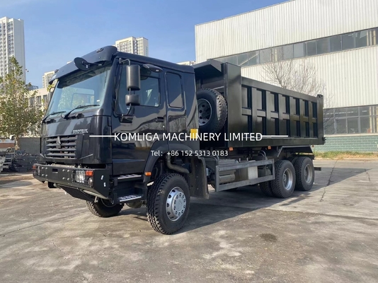 Aanpassing Sinotruk HOWO Hyva 6X6 All Wheel Drive Dump Truck met Hyva Hydraulisch Systeem