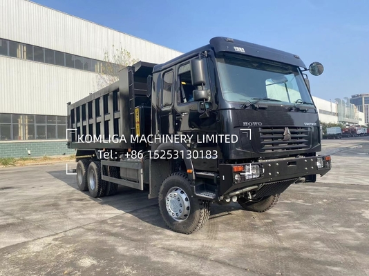 Aanpassing Sinotruk HOWO Hyva 6X6 All Wheel Drive Dump Truck met Hyva Hydraulisch Systeem