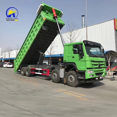 371 pk motorvermogen&gt;8L Sinotruk HOWO 10 wielen 8X4 zware vrachtwagen dumper voor ladingen