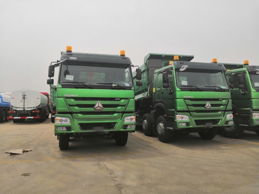 371 pk motorvermogen&gt;8L Sinotruk HOWO 10 wielen 8X4 zware vrachtwagen dumper voor ladingen