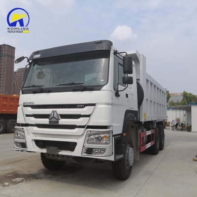 Hoge pk 351-450 pk Sinotruk HOWO 6X4 Tipper Truck met Hw19710 Transmissie