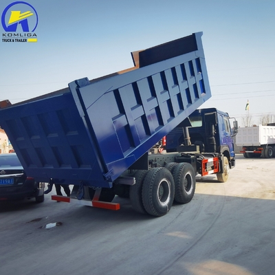 Gebruikte Sinotruk HOWO 6X4 20 kubieke meter 10 banden 20 ton 30 ton dumptruck voor de bouw