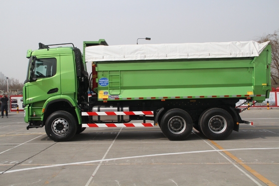 Technische onderdelen ondersteuning Shacman tweedehands 6X4 10 wiel 380 pk zware vrachtwagen