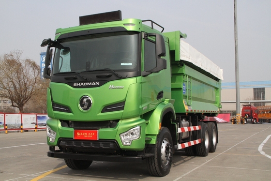 Technische onderdelen ondersteuning Shacman tweedehands 6X4 10 wiel 380 pk zware vrachtwagen