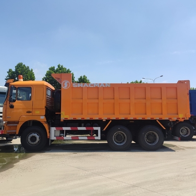 Tweedehands Shacman 6X4 10 banden 20ton 30ton dumper truck in Afrika 8500*2500*3400mm