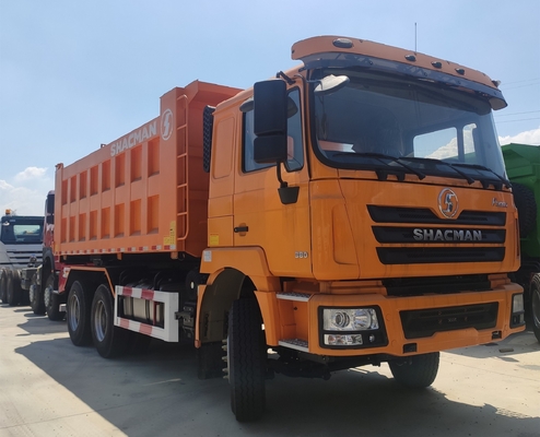 Tweedehands Shacman 6X4 10 banden 20ton 30ton dumper truck in Afrika 8500*2500*3400mm