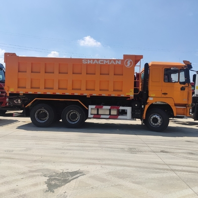 Tweedehands Shacman 6X4 10 banden 20ton 30ton dumper truck in Afrika 8500*2500*3400mm