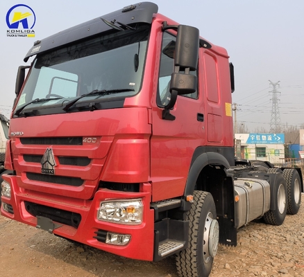 Zz4257s3241W 6X4 420 pk Dieselmotor HOWO Tractor Trailer Truck Head voor prestaties