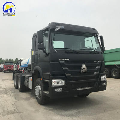 Zz4257s3241W 6X4 420 pk Dieselmotor HOWO Tractor Trailer Truck Head voor prestaties