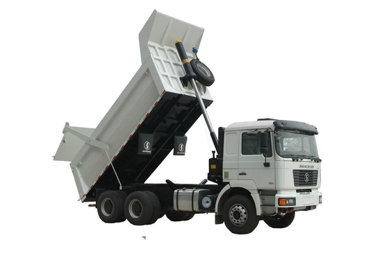 Beste gebruikte Shacman 6X4 10banden Tipper Dump Truck met aanpassing