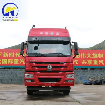 Afrika Euro2 Emission Sinotruk HOWO 6X4 10 Wheeler Tractor Truck met handgeschakelde versnellingsbak