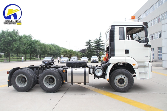 Shacman H3000 Prime Mover Traktor Truck Achteras Man 16 Tons Twee-stap reductieversnelling