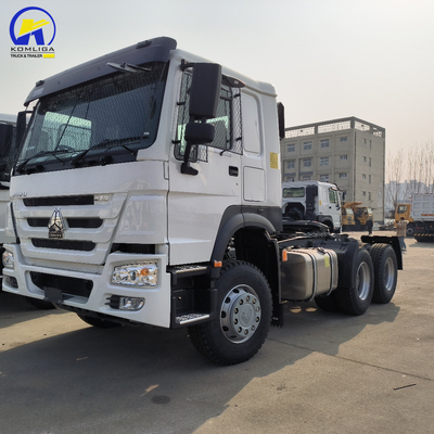 420 pk 6x4 10 wielen Sinotruk HOWO Traktor LHD Rhd Truck met een laadvermogen van 21-30 t