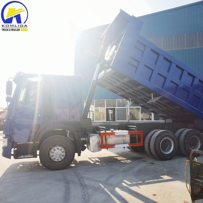 Handgestuurd 375 pk Sinotruk 6X4 Dump Tipper Truck met 16 ton laadvermogen