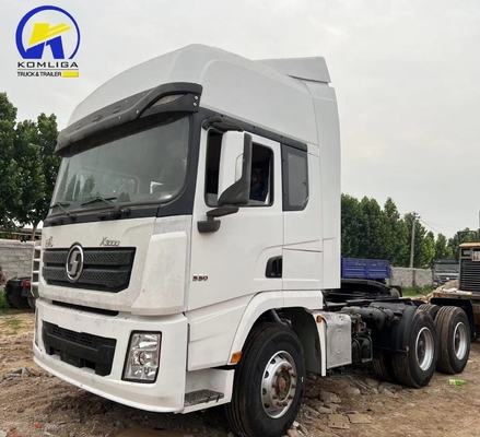 Man 16 ton Twee-stap reductieversnelling 6.5 snelheidsverhouding Shacman 6X4 Prime Mover Head Truck