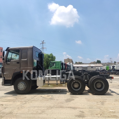 Sinotruk HOWO 6X4 375HP sleepcab-tractortruck met een laadvermogen van 40-60 ton
