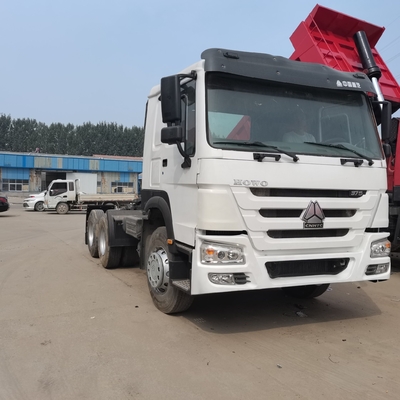 Hoog motorvermogen HOWO 3 Assen 6X4 Traktor Truck Hoofd voor Afrikaanse kopers