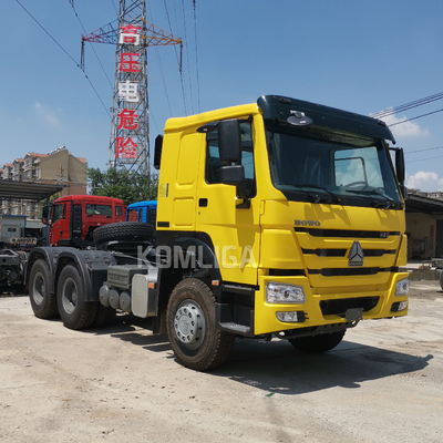 HOWO 10 Wheel Stractor Truck Head Prime Mover met trailer A/C cabine en aanpassing
