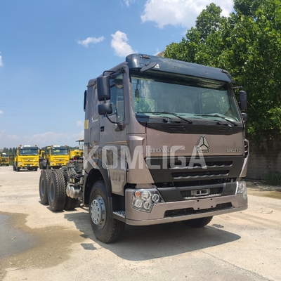 HOWO 10 Wheel Stractor Truck Head Prime Mover met trailer A/C cabine en aanpassing