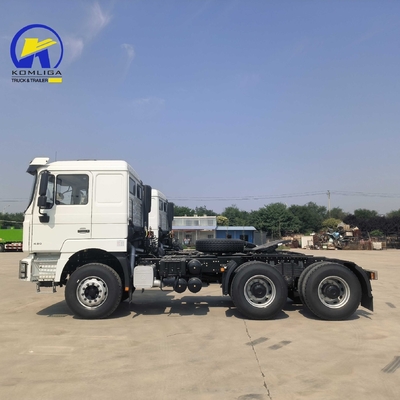 6×4 aandrijflijn F2000 F3000 Shacman Traktorkop en gebruikte 10 wielen met 6800*2500*3200mm
