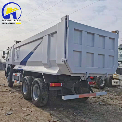Sinotruk HOWO U-vormige gebruikte dumper met 371 pk en 1200r20 radiale banden